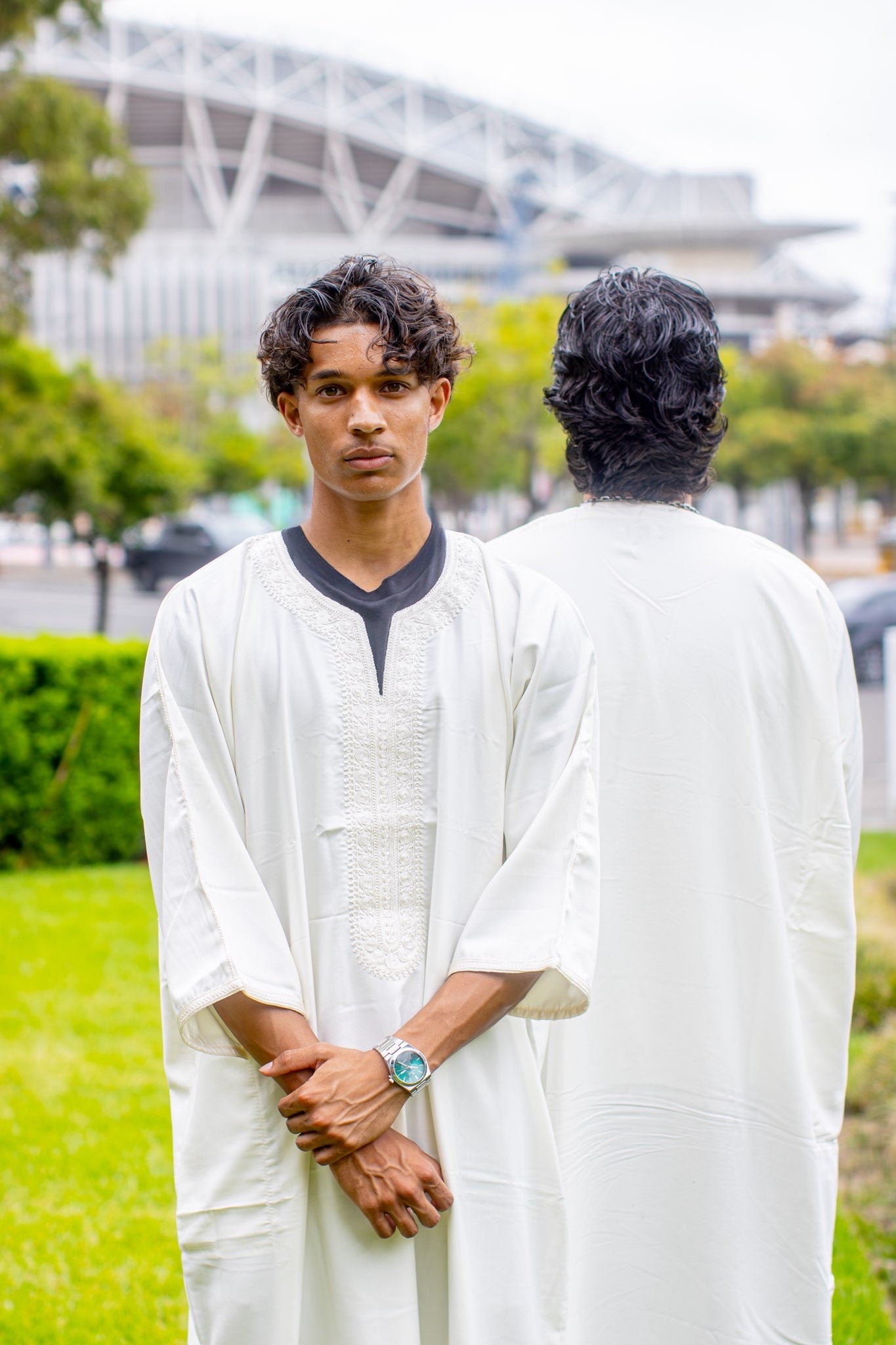 MOROCCAN THOBE - OFF WHITE