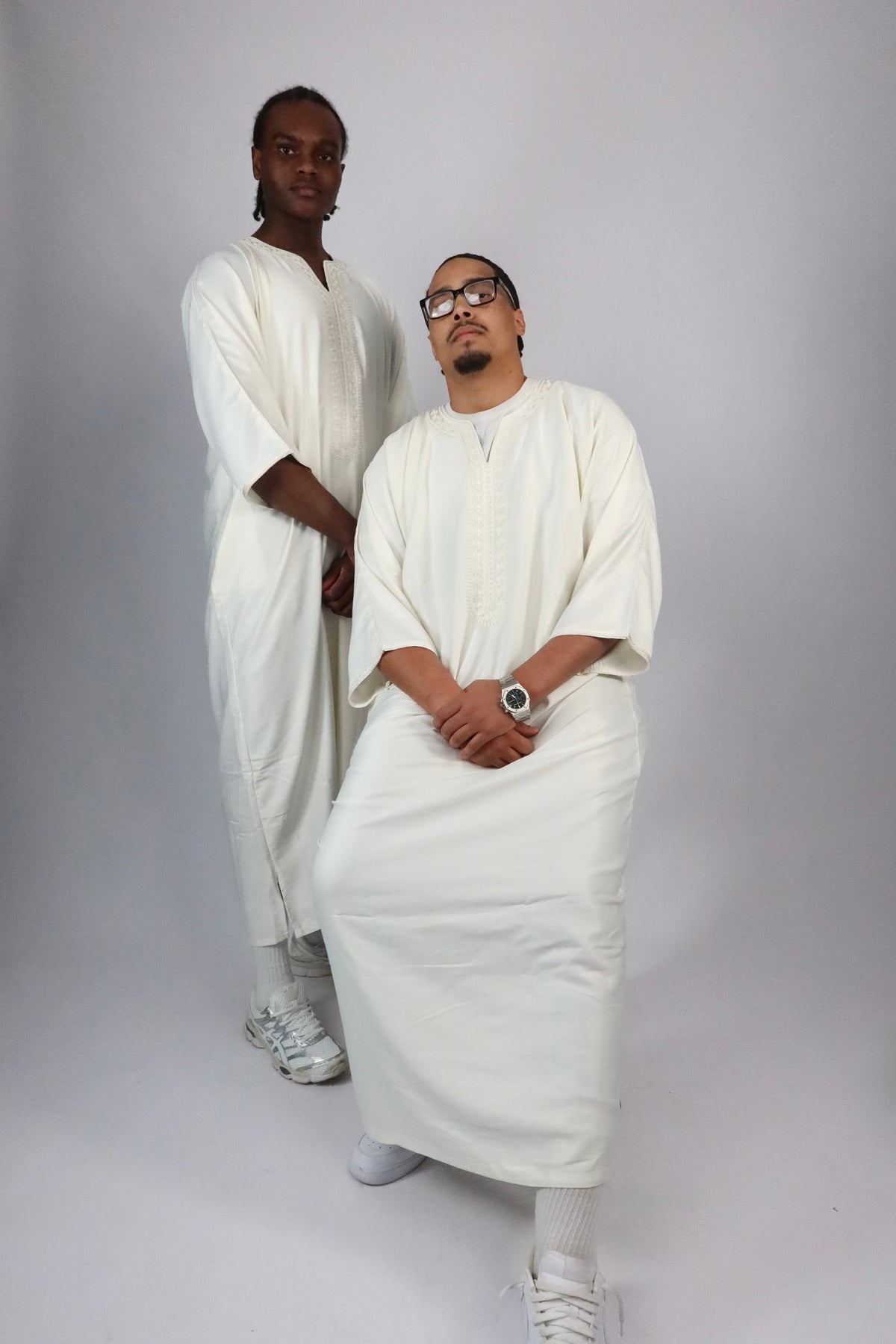 MOROCCAN THOBE - OFF WHITE