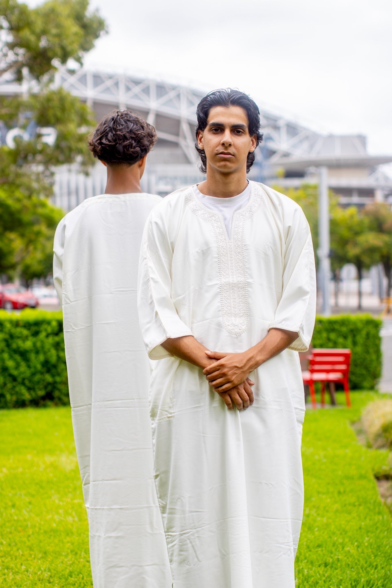 MOROCCAN THOBE - OFF WHITE